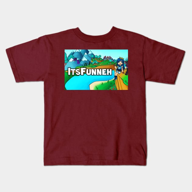 Funneh Channel Shirt Kids T-Shirt by The P34 Store